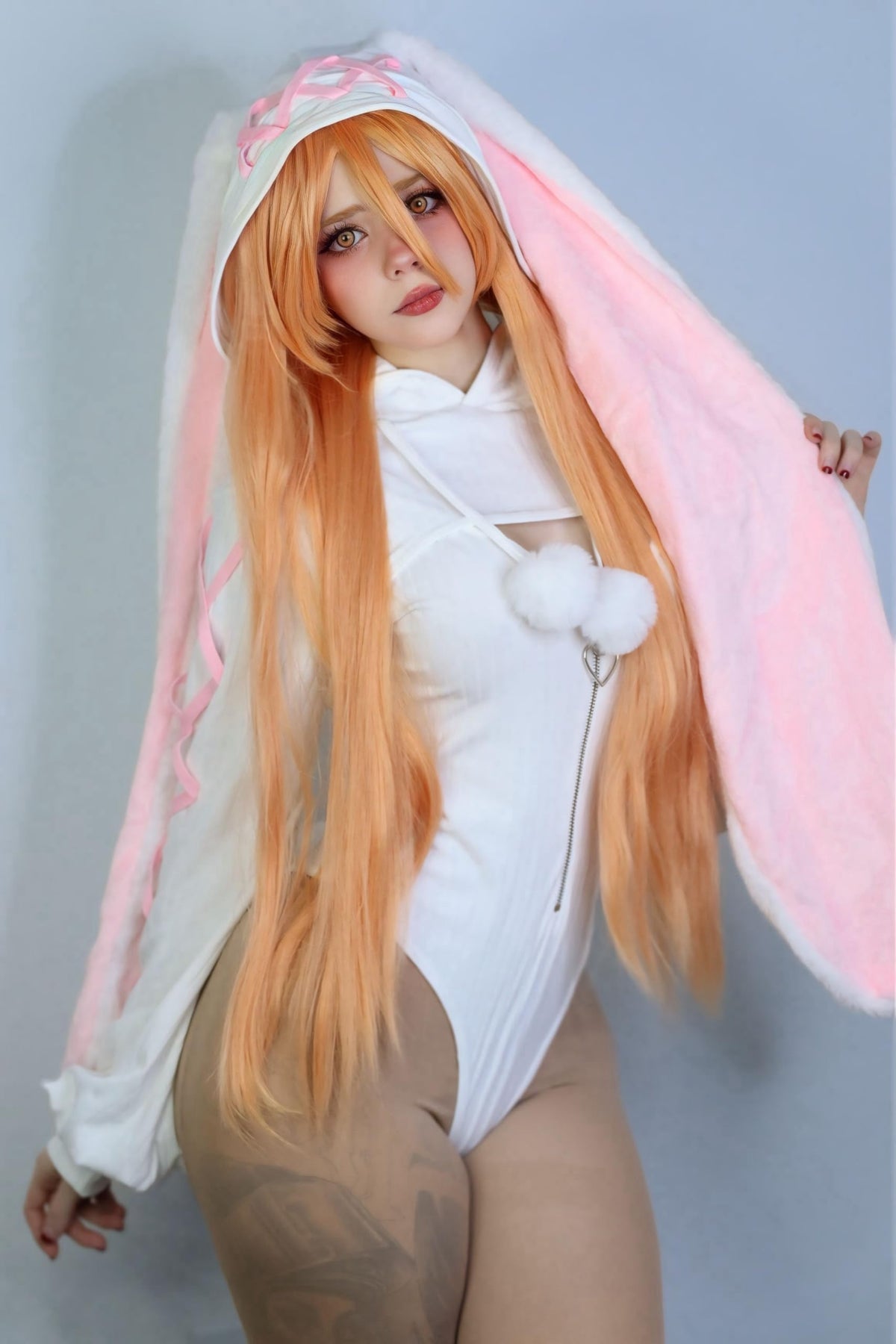 Bunny Bodysuit Maid Outfit Cosplay Set | Exotic Costumes，Bunny Costume，Animal Costume，Cosplay Lingerie Set，Kawaii Cosplay，Halloween Costume，Festival Outfit