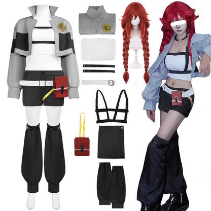 Riyo Cosplay Costume Outfit Jacket Gachiakuta Cosplay Women Suit Set Full for Halloween