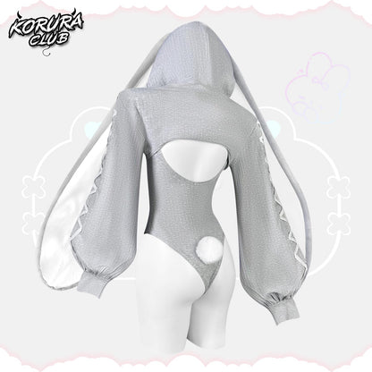 Bunny Bodysuit Maid Outfit Cosplay Set | Exotic Costumes，Bunny Costume，Animal Costume，Cosplay Lingerie Set，Kawaii Cosplay，Halloween Costume，Festival Outfit