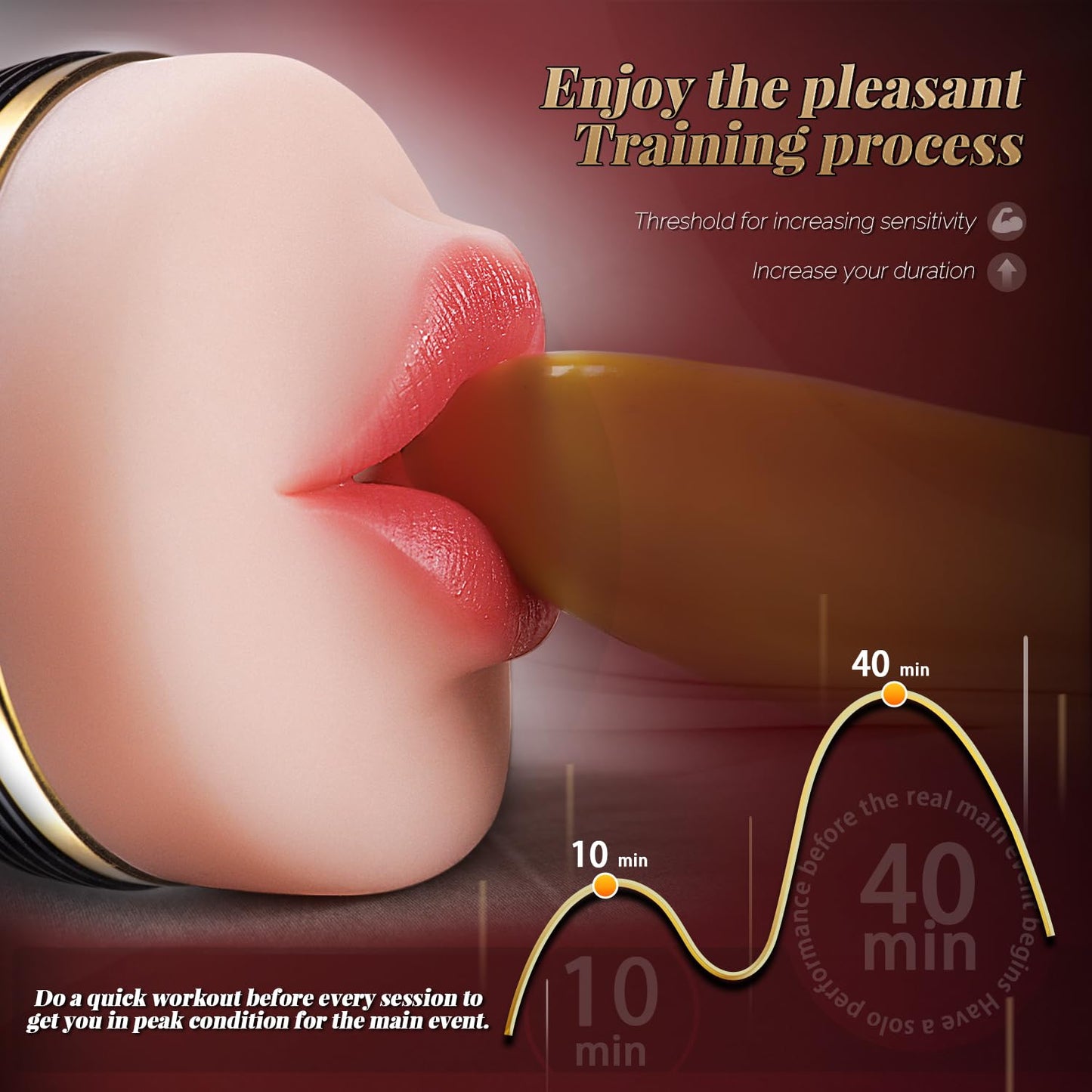 Male Masturbator Realistic Pocket Pussy Vagina Textured with 7.5in Depth Soft and Fleshy Texture,Penis Training Masturbators Sex Machine Toy for Men (Transparent)