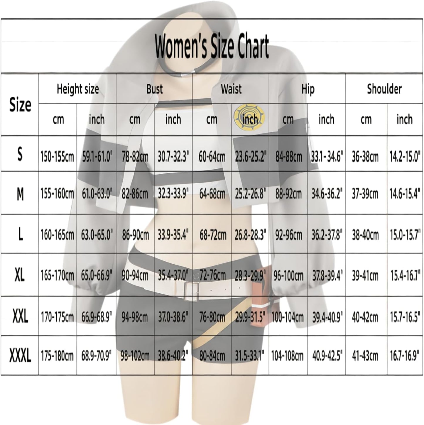 Gachiakuta Cosplay Riyo Full Set Anime Costume Women Jacket With Wig | Gachiakuta Anime Costume Outfit Riyo Reaper Full Set Cosplay Women Short Coat with Black Shoulder Straps for Halloween