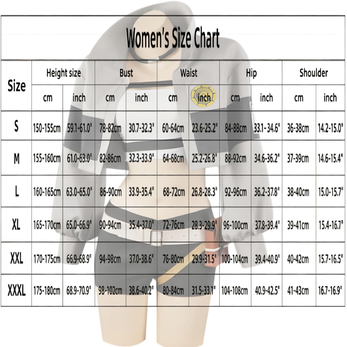 Gachiakuta Cosplay Riyo Full Set Anime Costume Women Jacket With Wig | Gachiakuta Anime Costume Outfit Riyo Reaper Full Set Cosplay Women Short Coat with Black Shoulder Straps for Halloween