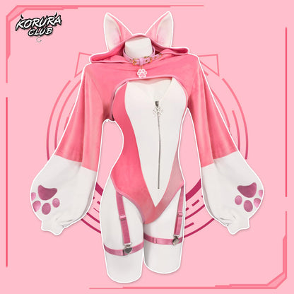 Fox Cosplay Lingerie Anime Bodysuit | Anime Cosplay，Kawaii Cosplay，Exotic Costumes，Fox Costume，Sexy Costume，Women's Bodysuit，Festival Outfit，Fox Cosplay