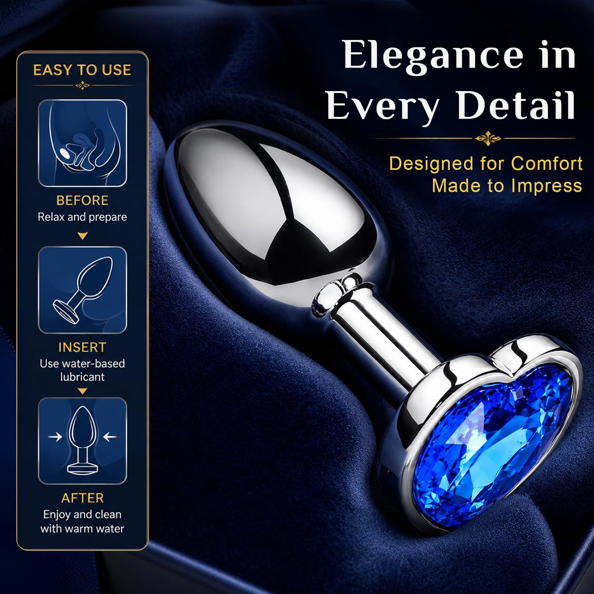 New Portable Couple Plug Anales Kit Newly Relaxing Anales Plugs Butt Relaxing Training Set Butt Adult Toy Exercise Tool for Men Women Sunglasses 2P5K7 (pink12)