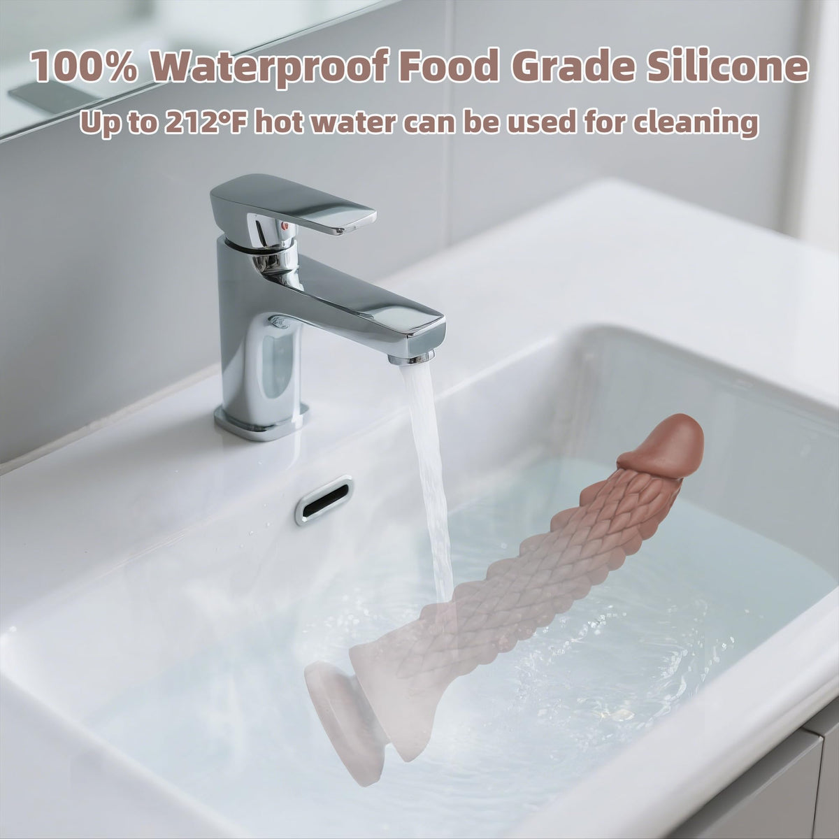 7.4 inch Dragon Dildo with Strong Suction Cup for Hands-Free Play,Realistic Monster Dildo Anal Plug Prostate Massager Adult Sex Toys for Vaginal G-Spot and Anal Prostate Purple
