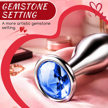 New Portable Couple Plug Anales Kit Newly Relaxing Anales Plugs Butt Relaxing Training Set Butt Adult Toy Exercise Tool for Men Women Sunglasses 2P5K7 (pink12)