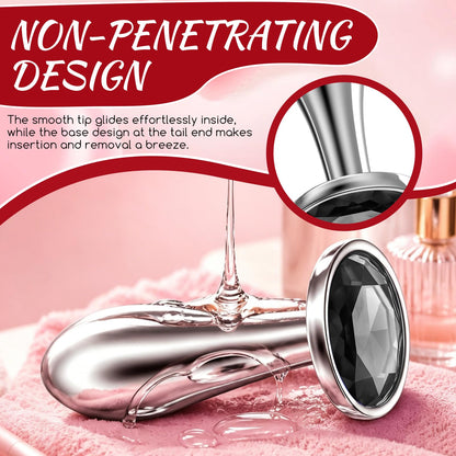New Portable Couple Plug Anales Kit Newly Relaxing Anales Plugs Butt Relaxing Training Set Butt Adult Toy Exercise Tool for Men Women Sunglasses 2P5K7 (pink12)