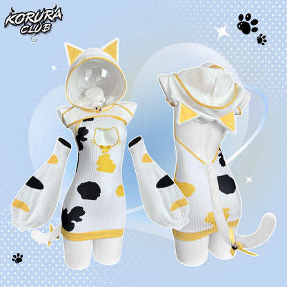 Cat Maid Outfit Sweater Cosplay Lingerie Set | Lingerie Set，Animal Cosplay Lingerie，Women's Exotic Costumes，Kitten Cosplay，Festival Outfit，Halloween Costume