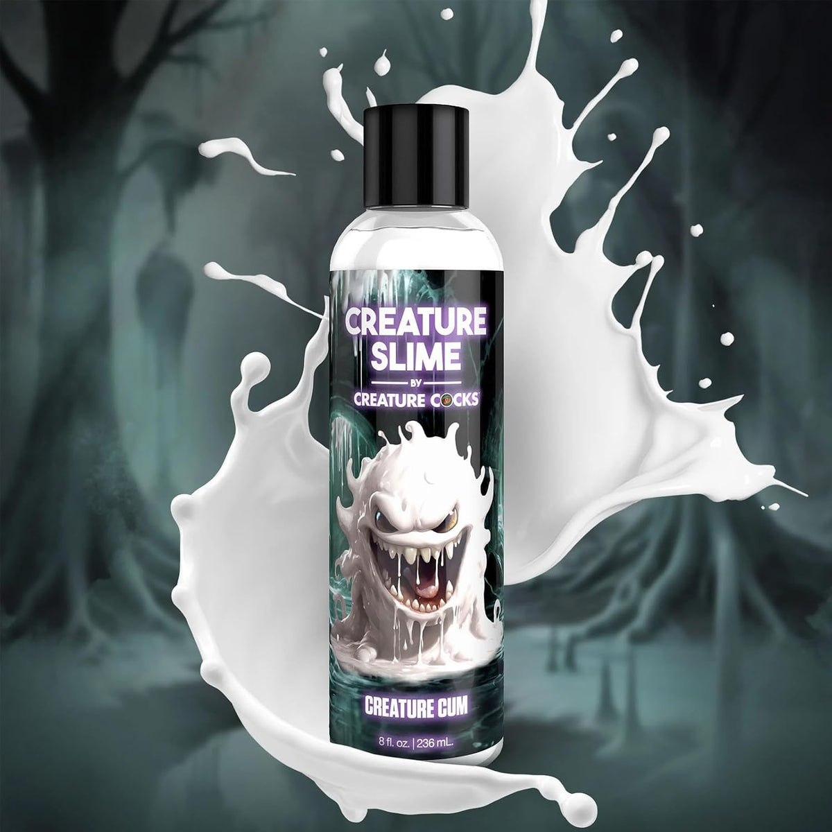Fantasy White Thick Lube - Fake Horse Gooey Cum for Squirting Dildo, Sex Toy for Woman Men Roleplay Jizz Lubes, Couple Sex Toys Monster Dildos Cums Unique Jizz Lubricant - American Made