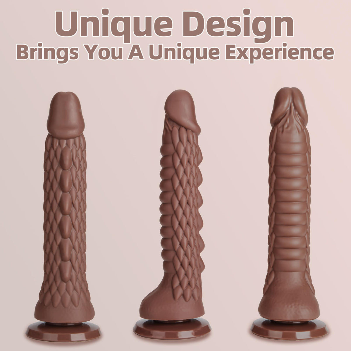7.4 inch Dragon Dildo with Strong Suction Cup for Hands-Free Play,Realistic Monster Dildo Anal Plug Prostate Massager Adult Sex Toys for Vaginal G-Spot and Anal Prostate Purple