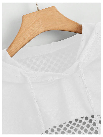 SweatyRocks Casual Cut Out Long Sleeve Pullover Crop Top Sweatshirt | Cropped Hoodie, Crop Top Hoodies, Long Sleeve Going Out Tops, Fall Fashion Clothes