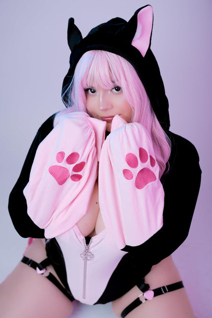 Fox Cosplay Lingerie Anime Bodysuit | Anime Cosplay，Kawaii Cosplay，Exotic Costumes，Fox Costume，Sexy Costume，Women's Bodysuit，Festival Outfit，Fox Cosplay