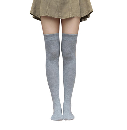 Bestjybt Thigh High Socks Cotton Warm Long Over Knee High Stockings | Knee High Socks, Stay in Place Well, Comfortable, Soft, Thick, Suitable For Winter/Snowy Weather, Smooth Look, Well Made