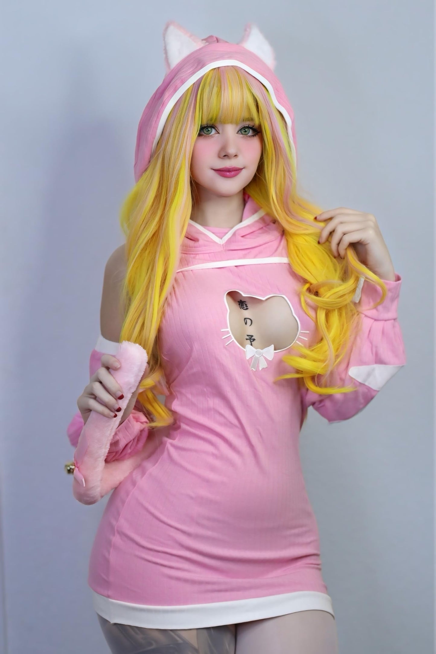 Cat Maid Outfit Sweater Cosplay Lingerie Set | Lingerie Set，Animal Cosplay Lingerie，Women's Exotic Costumes，Kitten Cosplay，Festival Outfit，Halloween Costume