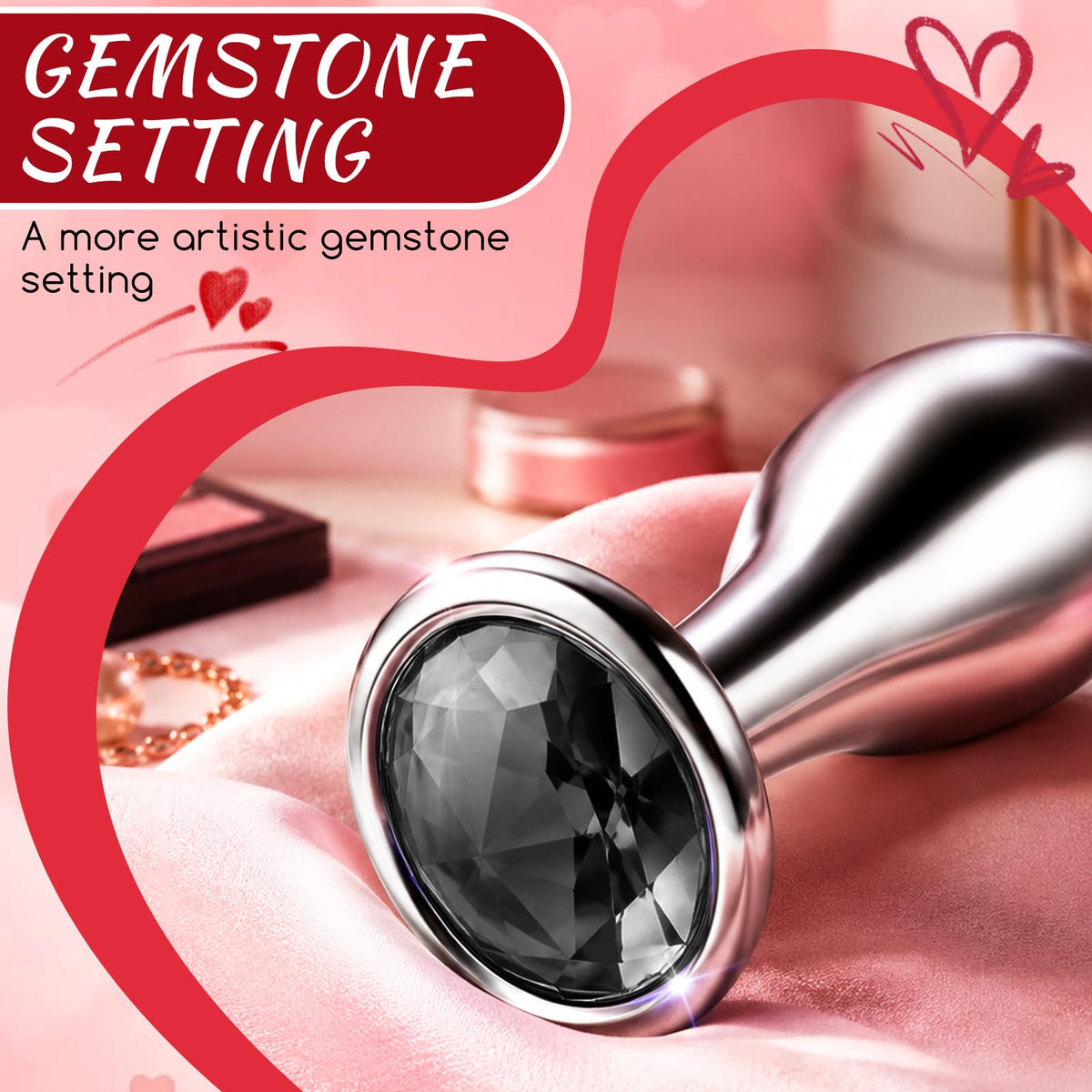 New Portable Couple Plug Anales Kit Newly Relaxing Anales Plugs Butt Relaxing Training Set Butt Adult Toy Exercise Tool for Men Women Sunglasses 2P5K7 (pink12)