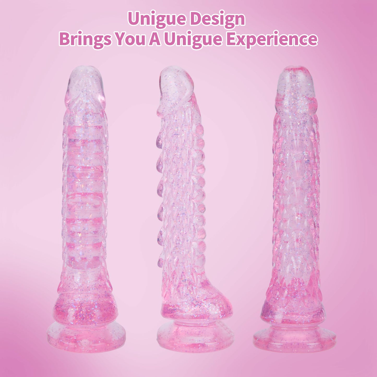 7.4 inch Dragon Dildo with Strong Suction Cup for Hands-Free Play,Realistic Monster Dildo Anal Plug Prostate Massager Adult Sex Toys for Vaginal G-Spot and Anal Prostate Purple