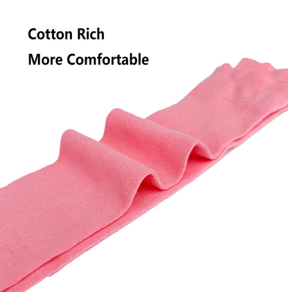 Bestjybt Thigh High Socks Cotton Warm Long Over Knee High Stockings | Knee High Socks, Stay in Place Well, Comfortable, Soft, Thick, Suitable For Winter/Snowy Weather, Smooth Look, Well Made