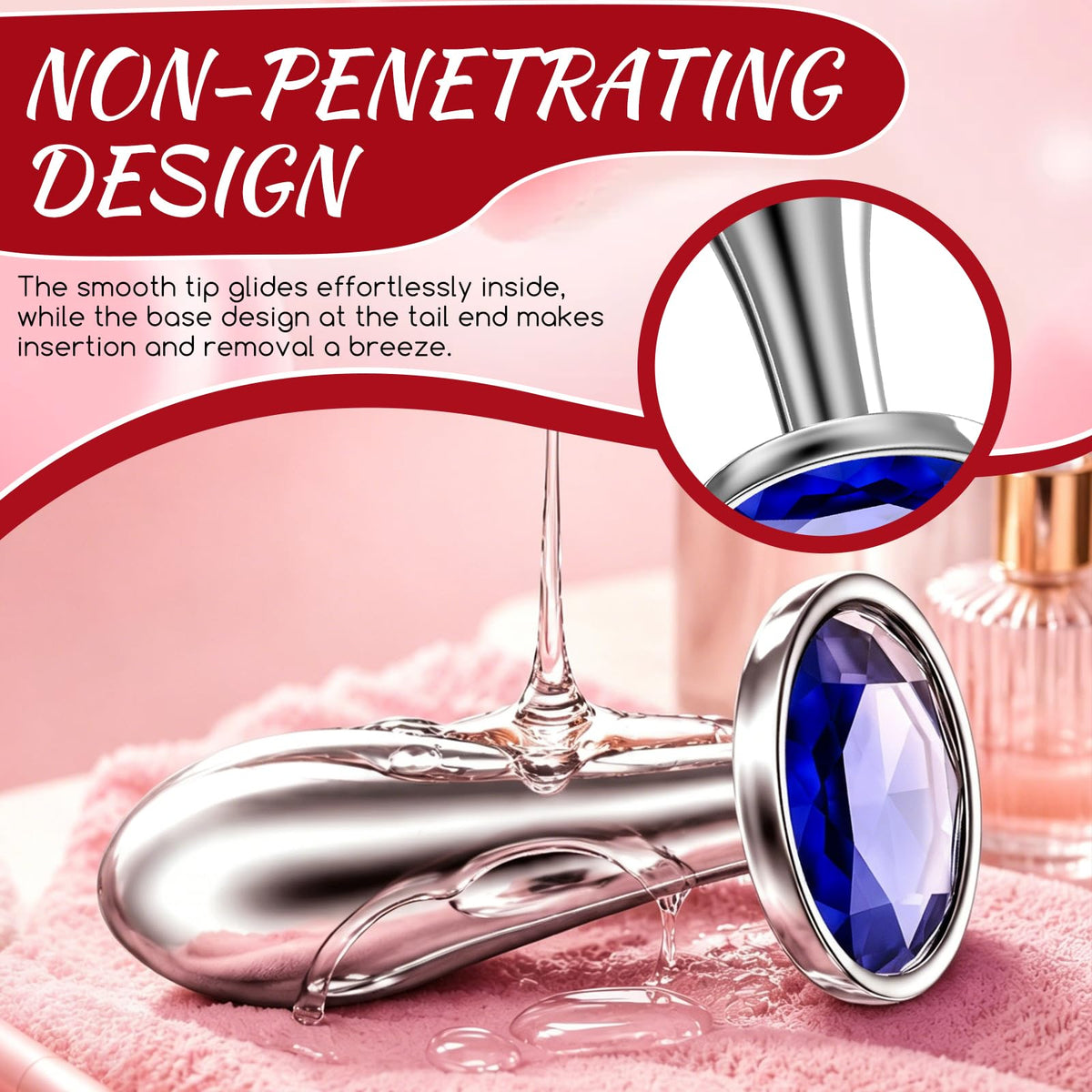 New Portable Couple Plug Anales Kit Newly Relaxing Anales Plugs Butt Relaxing Training Set Butt Adult Toy Exercise Tool for Men Women Sunglasses 2P5K7 (pink12)