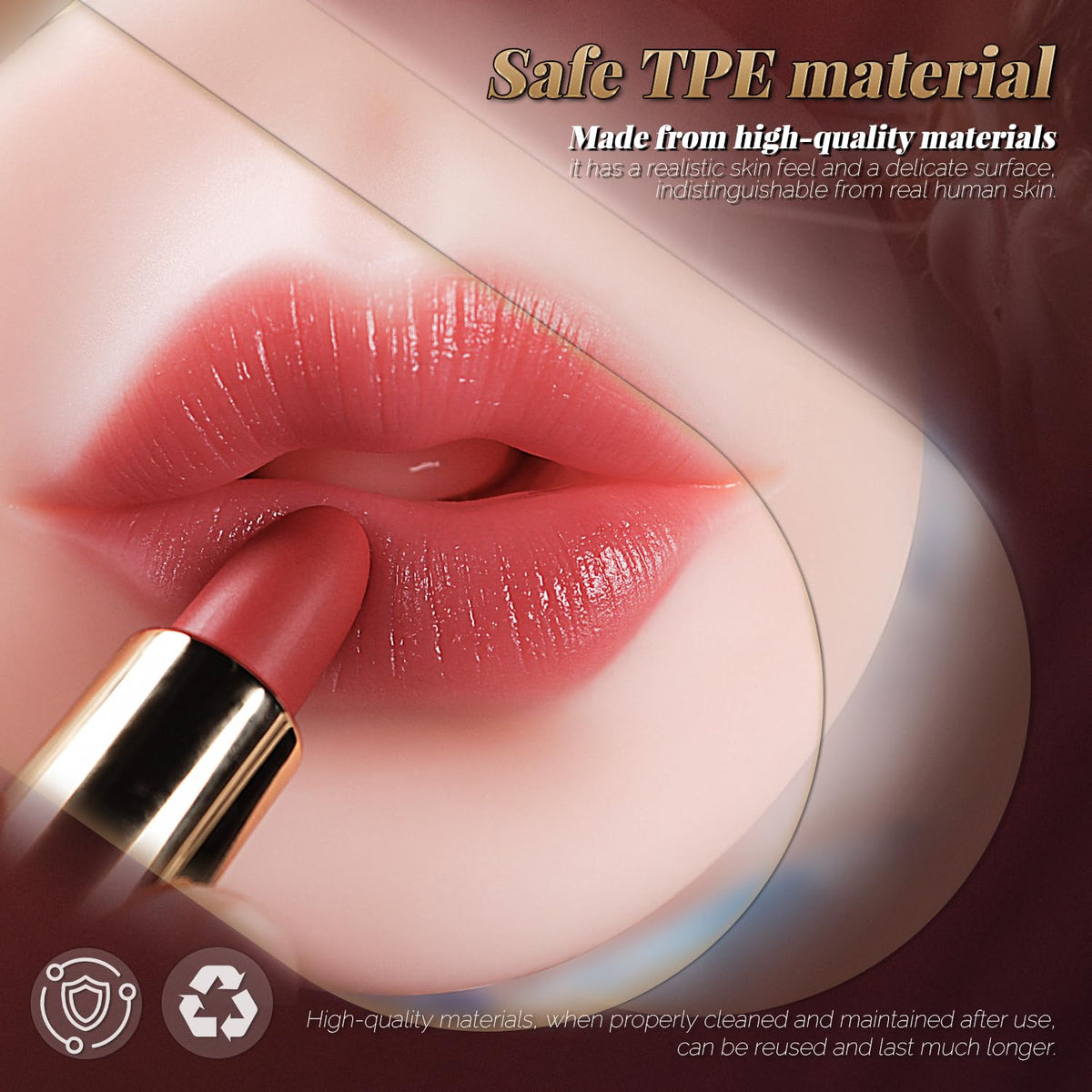 Male Masturbator Realistic Pocket Pussy Vagina Textured with 7.5in Depth Soft and Fleshy Texture,Penis Training Masturbators Sex Machine Toy for Men (Transparent)