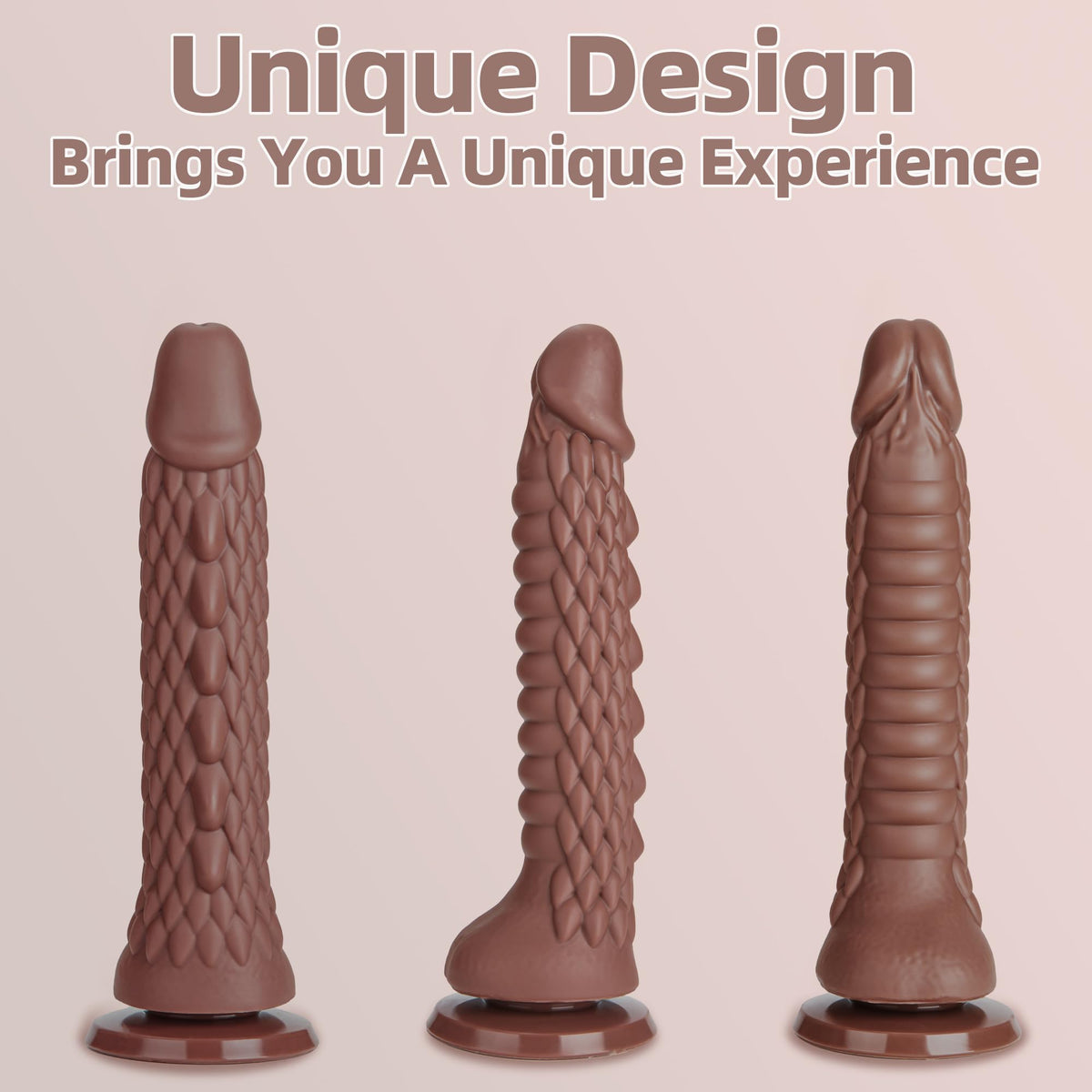 7.4 inch Dragon Dildo with Strong Suction Cup for Hands-Free Play,Realistic Monster Dildo Anal Plug Prostate Massager Adult Sex Toys for Vaginal G-Spot and Anal Prostate Purple