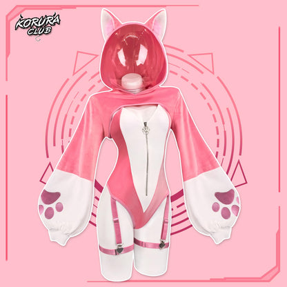 Fox Cosplay Lingerie Anime Bodysuit | Anime Cosplay，Kawaii Cosplay，Exotic Costumes，Fox Costume，Sexy Costume，Women's Bodysuit，Festival Outfit，Fox Cosplay