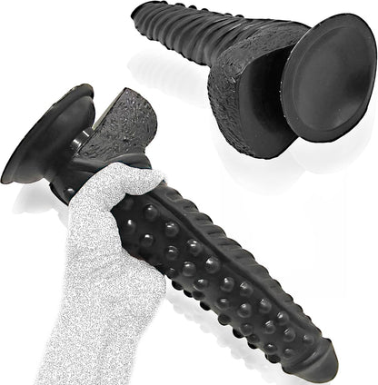 Realistic Dildo 10.6 Inch with Suction Cup Sex Toys Black
