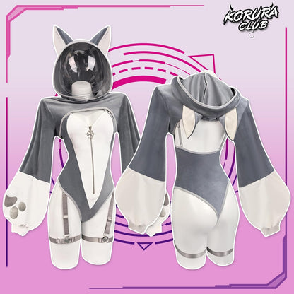 Fox Cosplay Lingerie Anime Bodysuit | Anime Cosplay，Kawaii Cosplay，Exotic Costumes，Fox Costume，Sexy Costume，Women's Bodysuit，Festival Outfit，Fox Cosplay
