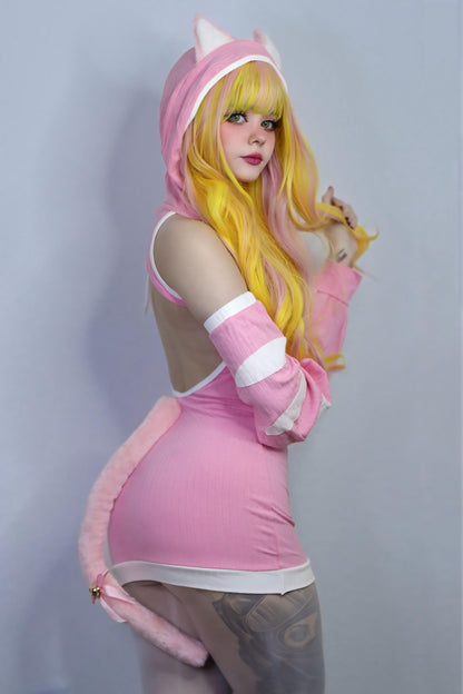 Cat Maid Outfit Sweater Cosplay Lingerie Set | Lingerie Set，Animal Cosplay Lingerie，Women's Exotic Costumes，Kitten Cosplay，Festival Outfit，Halloween Costume