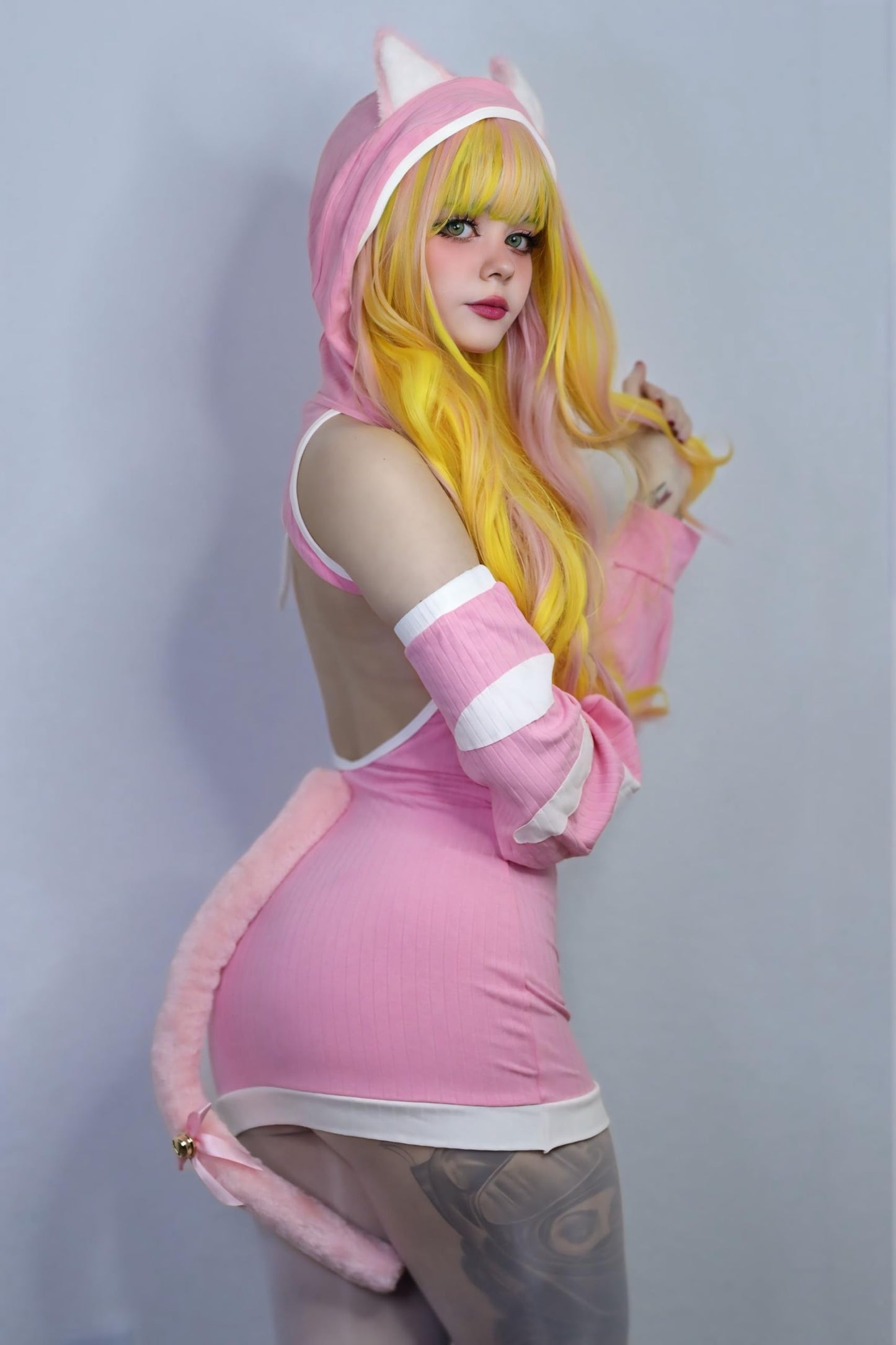 Cat Maid Outfit Sweater Cosplay Lingerie Set | Lingerie Set，Animal Cosplay Lingerie，Women's Exotic Costumes，Kitten Cosplay，Festival Outfit，Halloween Costume