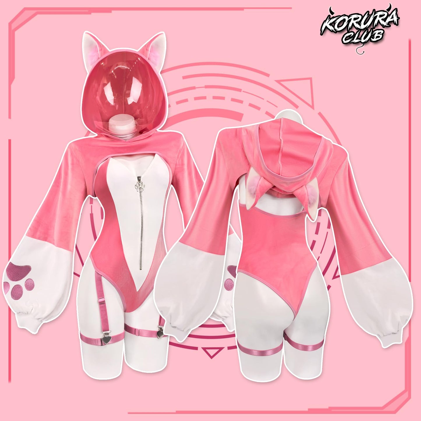 Fox Cosplay Lingerie Anime Bodysuit | Anime Cosplay，Kawaii Cosplay，Exotic Costumes，Fox Costume，Sexy Costume，Women's Bodysuit，Festival Outfit，Fox Cosplay