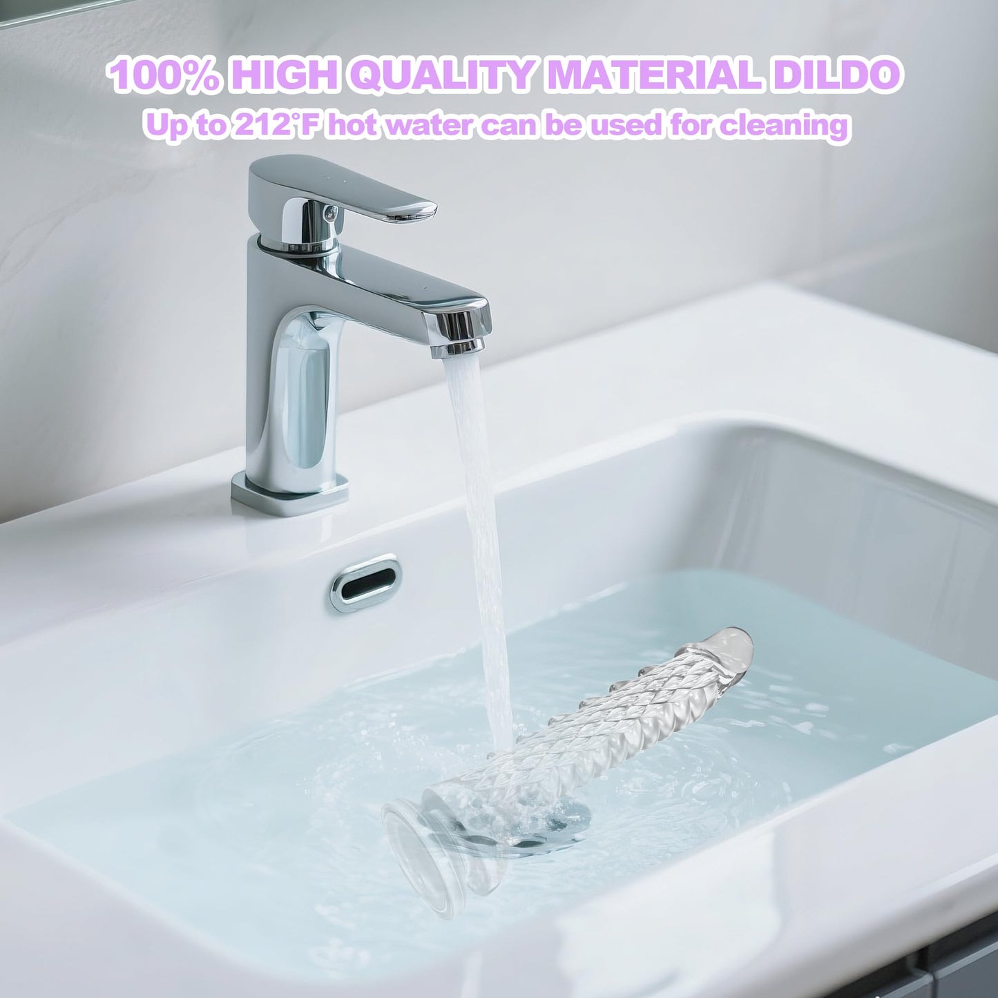 7.4 inch Dragon Dildo with Strong Suction Cup for Hands-Free Play,Realistic Monster Dildo Anal Plug Prostate Massager Adult Sex Toys for Vaginal G-Spot and Anal Prostate Purple