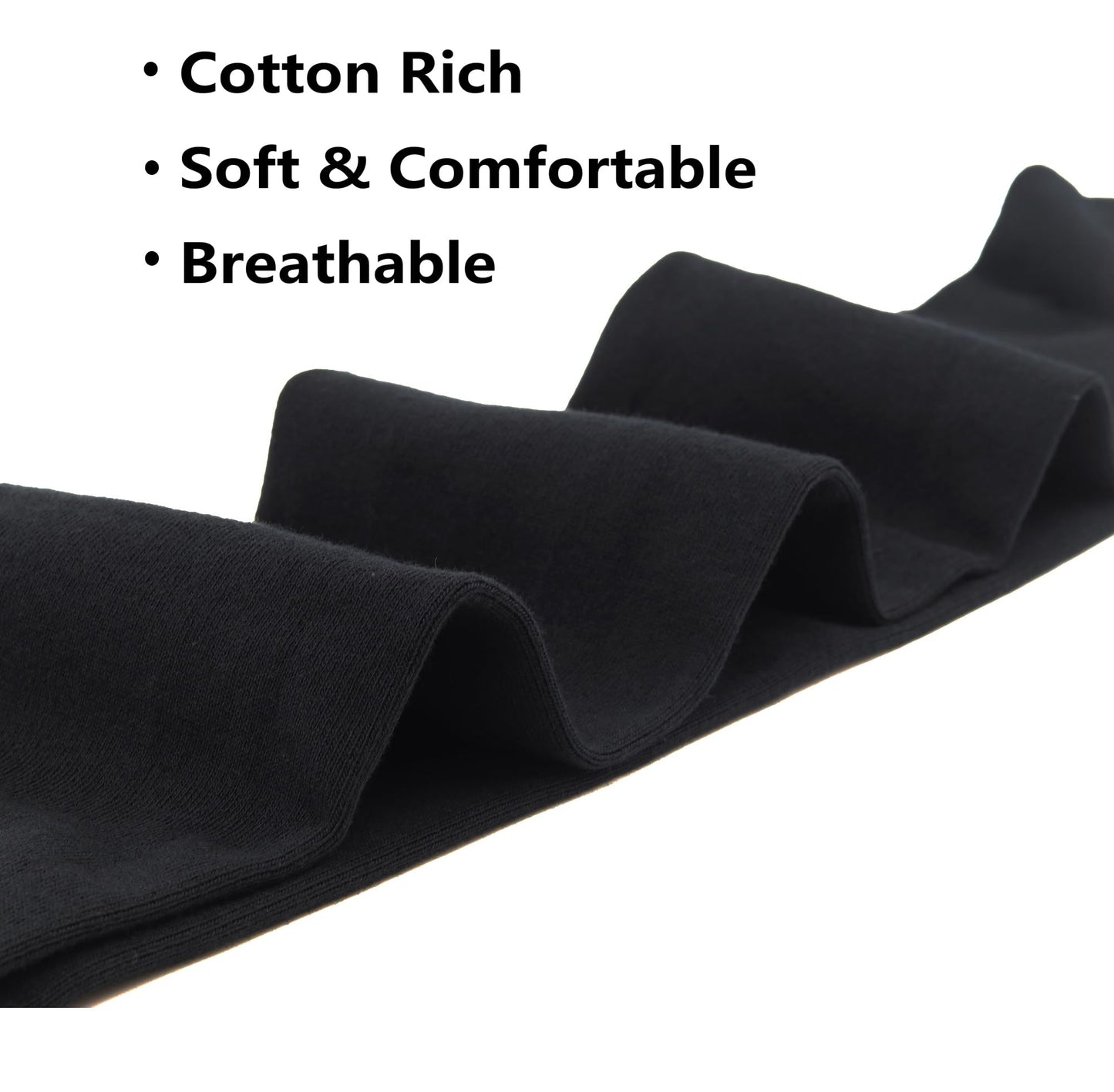 Bestjybt Thigh High Socks Cotton Warm Long Over Knee High Stockings | Knee High Socks, Stay in Place Well, Comfortable, Soft, Thick, Suitable For Winter/Snowy Weather, Smooth Look, Well Made