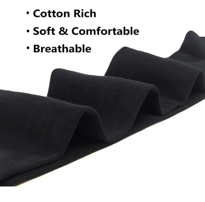 Bestjybt Thigh High Socks Cotton Warm Long Over Knee High Stockings | Knee High Socks, Stay in Place Well, Comfortable, Soft, Thick, Suitable For Winter/Snowy Weather, Smooth Look, Well Made