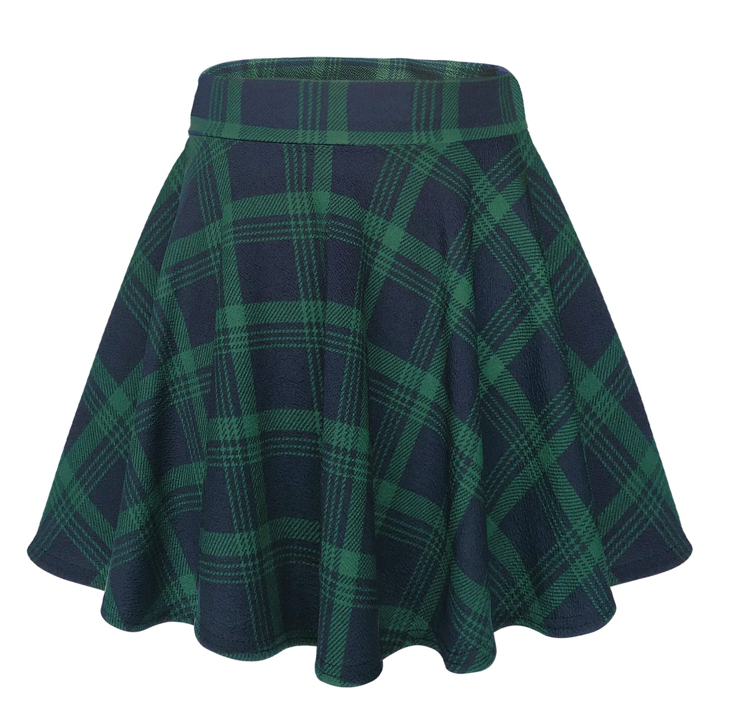 Urban CoCo Basic Versatile Stretchy Flared Casual Mini Skater Skirt
