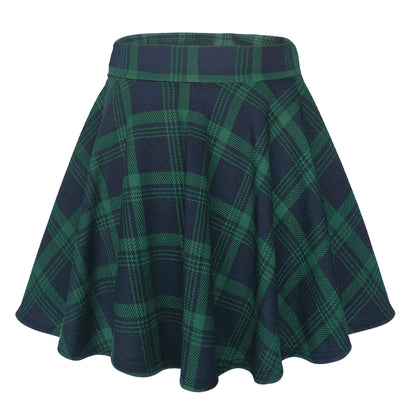 Urban CoCo Basic Versatile Stretchy Flared Casual Mini Skater Skirt