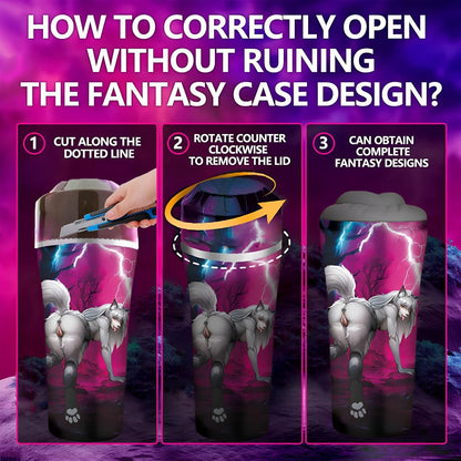 Masturbators Sex Toys for Men, Cock Sleeve Masturbation Fantasy Male Stroker, Lifelike Wolf Pocket Pussy Penis Stimulator Mans Sextoys