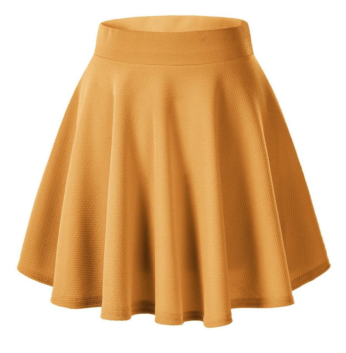 Urban CoCo Basic Versatile Stretchy Flared Casual Mini Skater Skirt