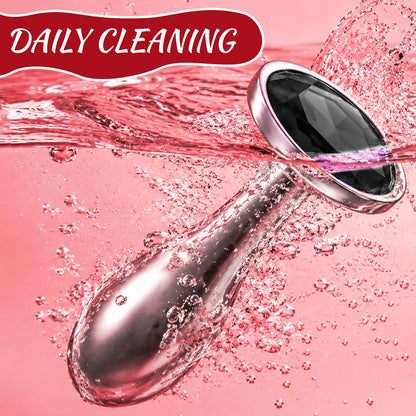 New Portable Couple Plug Anales Kit Newly Relaxing Anales Plugs Butt Relaxing Training Set Butt Adult Toy Exercise Tool for Men Women Sunglasses 2P5K7 (pink12)