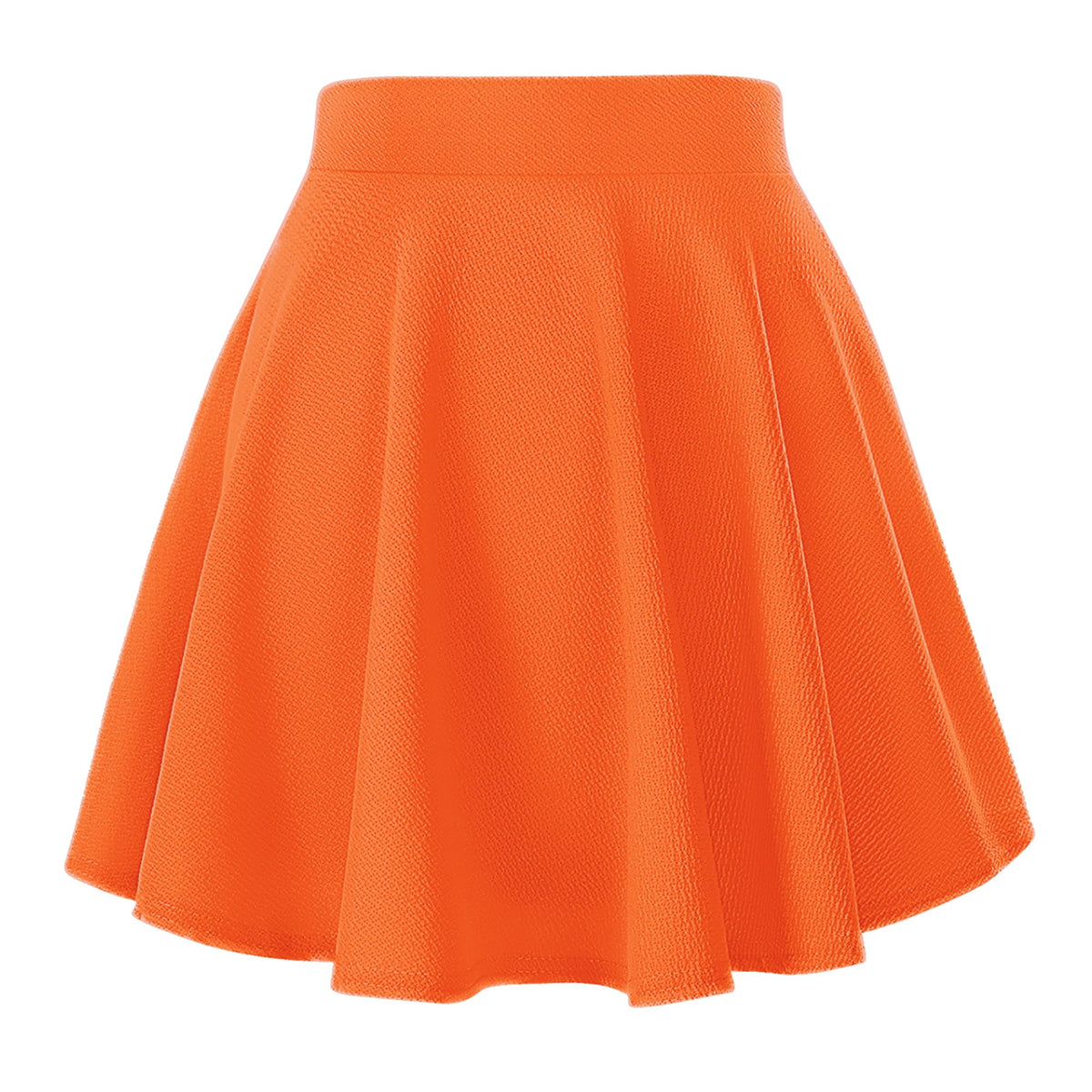 Urban CoCo Basic Versatile Stretchy Flared Casual Mini Skater Skirt