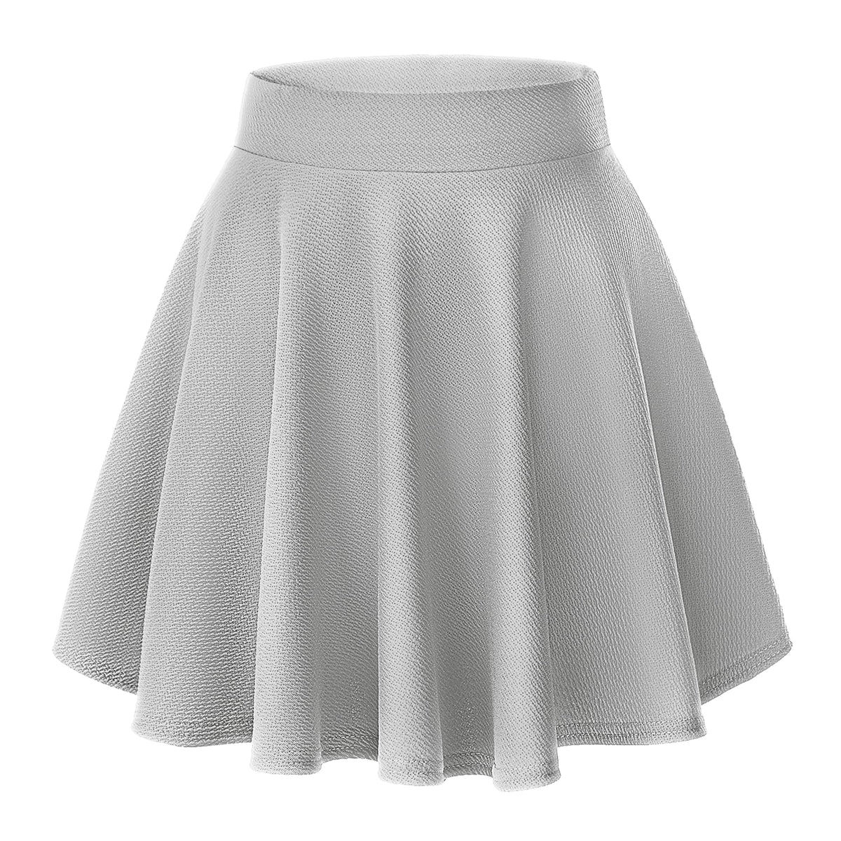 Urban CoCo Basic Versatile Stretchy Flared Casual Mini Skater Skirt
